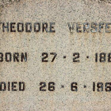 VERSFELD Theodore 1889-1960