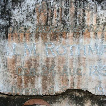 ROTHMAN J. 1859-1930