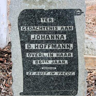 HOFFMANN Johanna D.