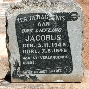 TOIT Jacobus, du 1945-1946