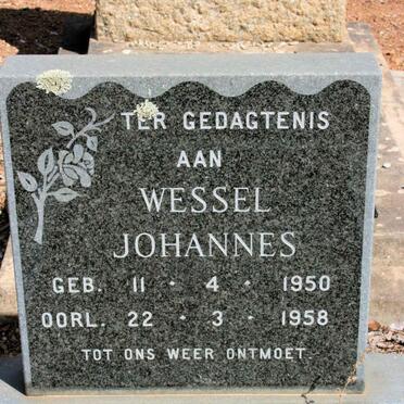 CRONJE Wessel Johannes 1950-1958