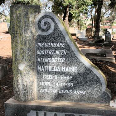 HABIG Mathilda 1962-1968