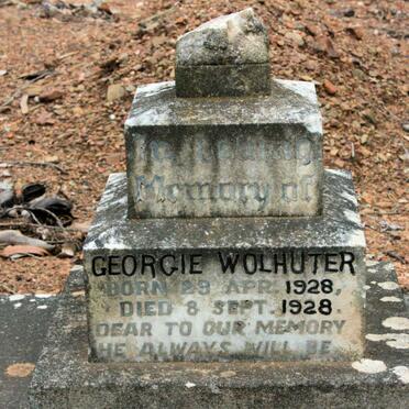 WOLHUTER Georgie 1928-1928