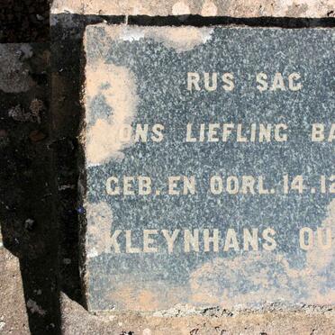 KLEYNHANS baba 1946-1946