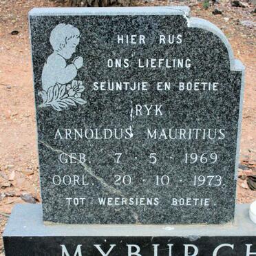 MYBURGH Ryk Arnoldus Mauritius 1969-1973
