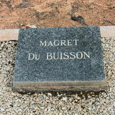 BUISSON Magret, du