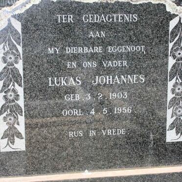 BADENHORST Lukas Johannes 1903-1956