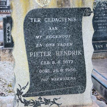 NECKER Pieter Hendrik, de 1877-1956