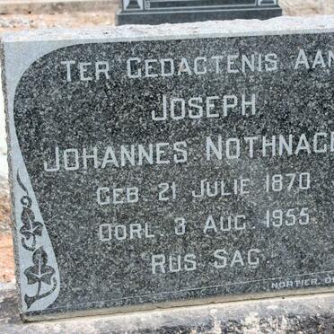 NOTHNAGEL Joseph Johannes 1870-1955