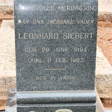 SOLMS Leonhard Siebert, von 1894-1963