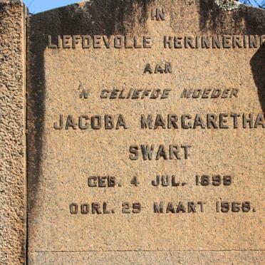 SWART Jacoba Margaretha 1898-1969