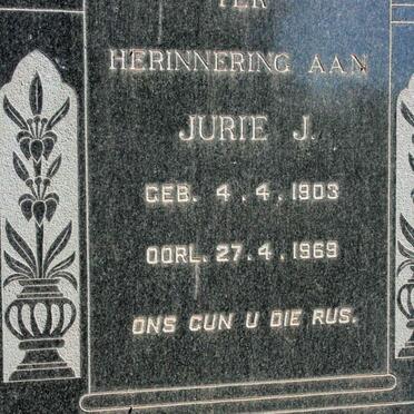 SWART Jurie C. 1903-1969