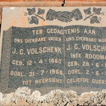 VOLSCHENK J.C. 1880-1968 &amp; J.C. ROODMAN 1887-1960