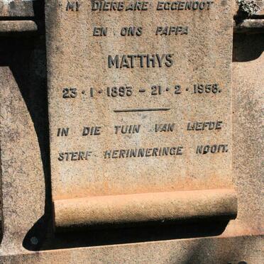 GELDENHUYS Matthys 1893-1956