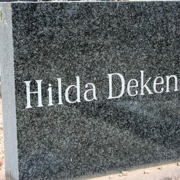 DEKENAH Hilda