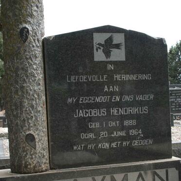 SAAYMAN Jacobus Hendrikus 1888-1964