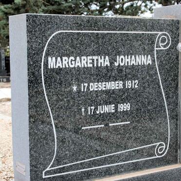 SMIT Margaretha Johanna 1912-1999