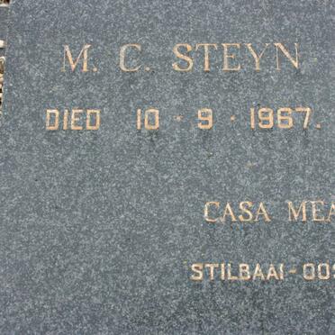 STEYN M.C. -1967