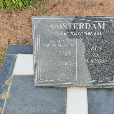 AMSTERDAM August 1959-2015