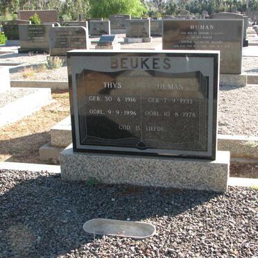 BEUKES Thys 1916-1996 :: HUMAN 1933-1978