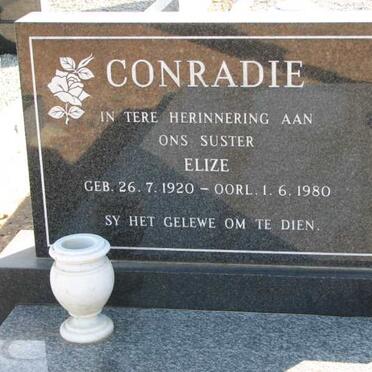 CONRADIE Elize 1920-1980
