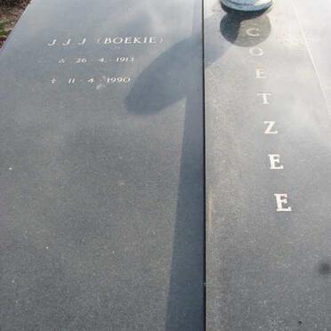 COETZEE M.M. 19?6-1997 :: COETZEE J.J.J. 1913-1990 