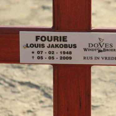 FOURIE Louis Jakobus 1948-2009