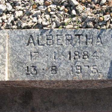 FOURIE Piet 1883-1949 & Albertha 1884-1975