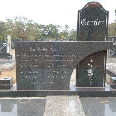 GERBER D.B. 1930-1980 & A.J. 1929-2020