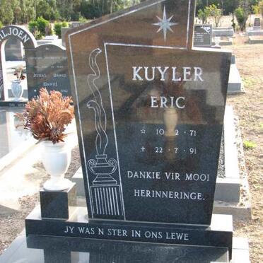 KUYLER Eric 1971-1991