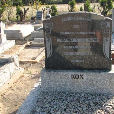 KOK Johanna S. PAYNE 1860-1955