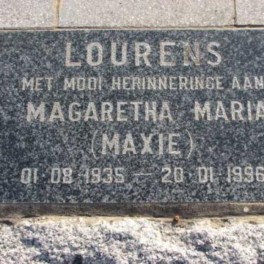 LOURENS Magaretha Maria 1935-1996