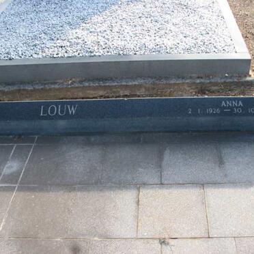 LOUW Anna 1926-1990