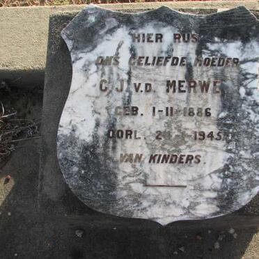 MERWE C.J., v.d. 1886-1945