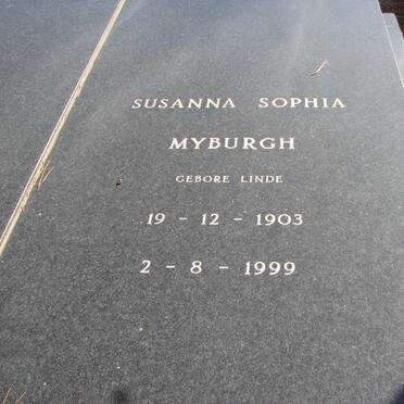 MYBURGH Philippus Albertus 1901-1985 & Susanna Sophia LINDE 1903-1999