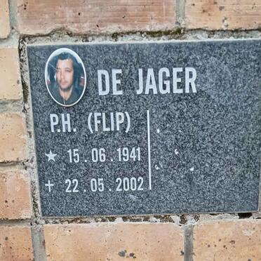 JAGER P.H., de 1941-2002