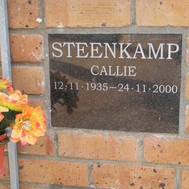 STEENKAMP Callie 1935-2000