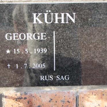 KUHN George 1939-2005