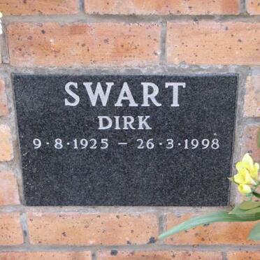 SWART Dirk 1925-1998