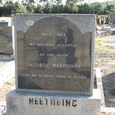 NEETHLING Jacobus Marthinus 1906-1961