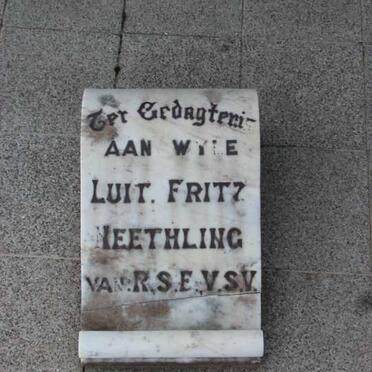 NEETHLING Fritz