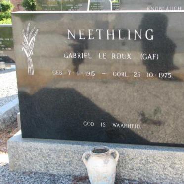NEETHLING Gabriel le Roux 1915-1975