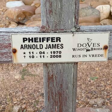 PHEIFFER Arnold James 1970-2008