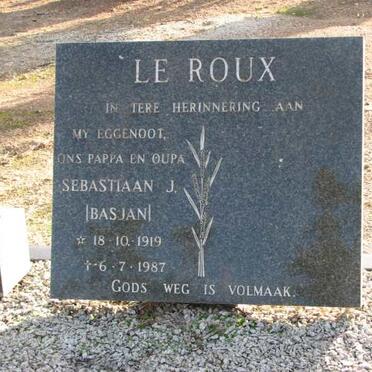 ROUX Sebastiaan J., le 1919-1987
