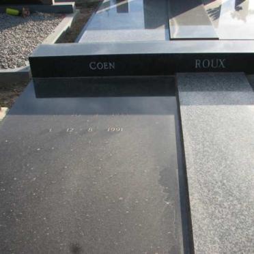 ROUX Coen 19??-1991