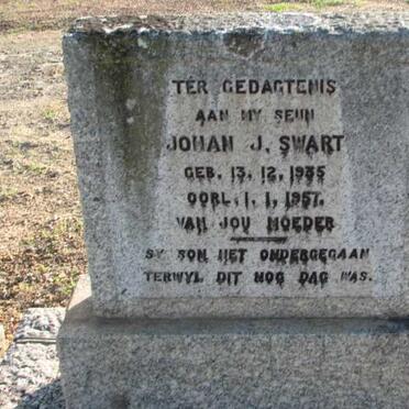 SWART Johan J. 1935-1957