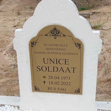 SOLDAAT Unice 1971-2022