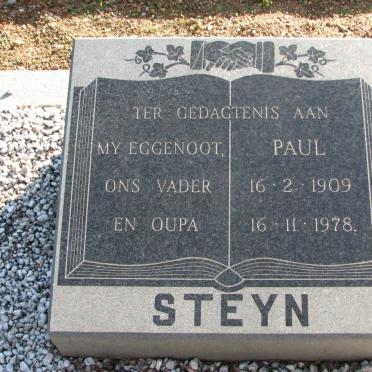 STEYN Paul 1909-1978