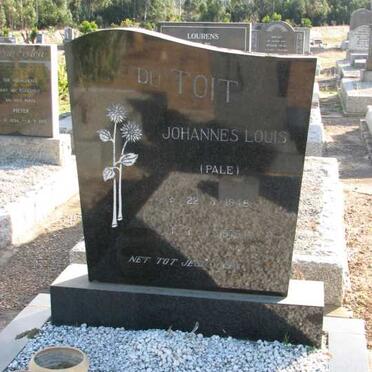 TOIT Johannes Louis, du 1946-?