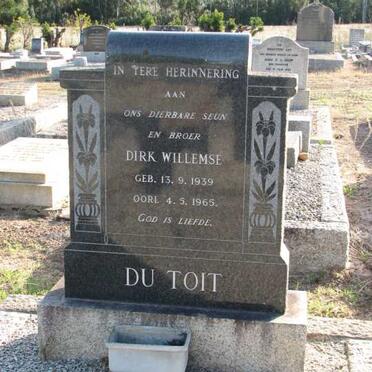 TOIT Dirk Willemse, du 1939-1965